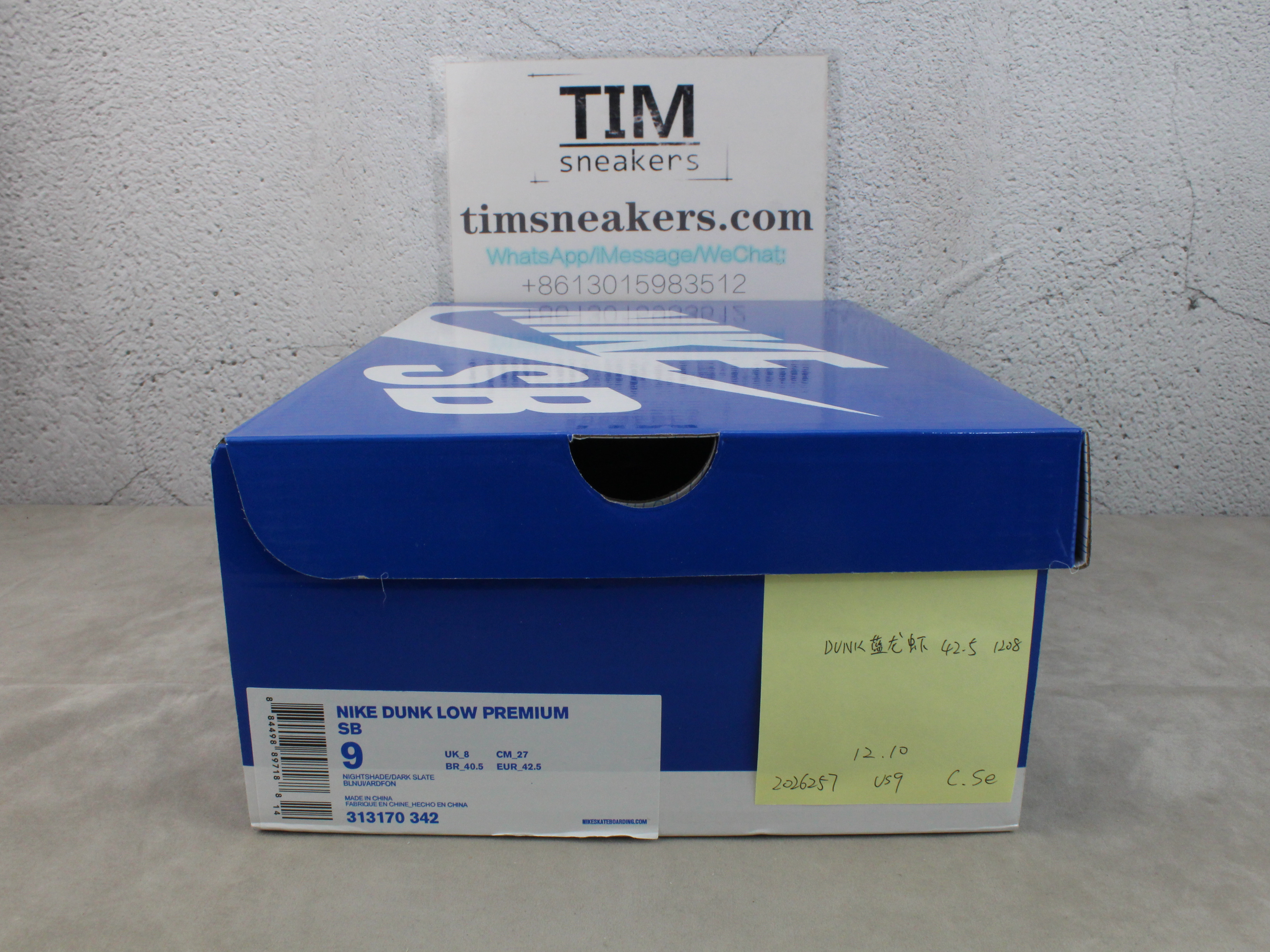 OG Batch Nike Dunk SB Low Blue Lobster 313170-342